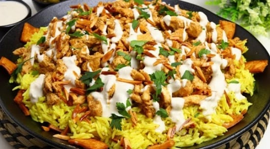 فتة شاورما لحمة